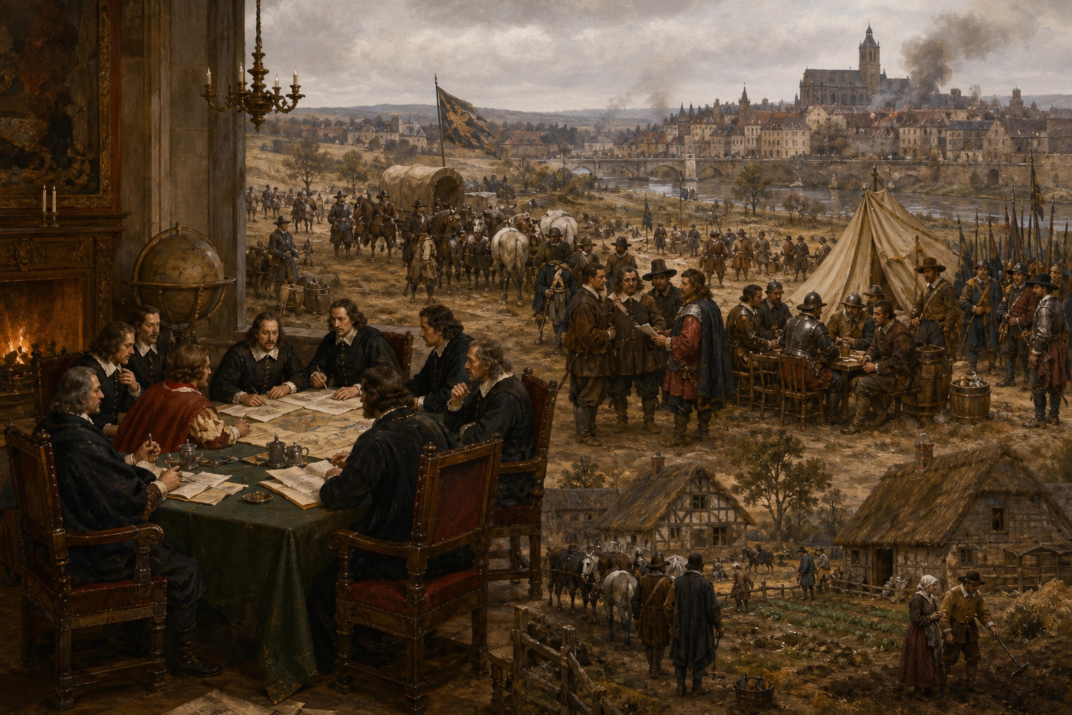 Thirty Years' War: the central event