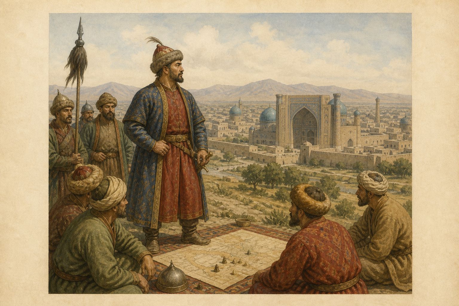 Historical reconstruction of the “Prelude” stage in Foundation of the Timurid Empire