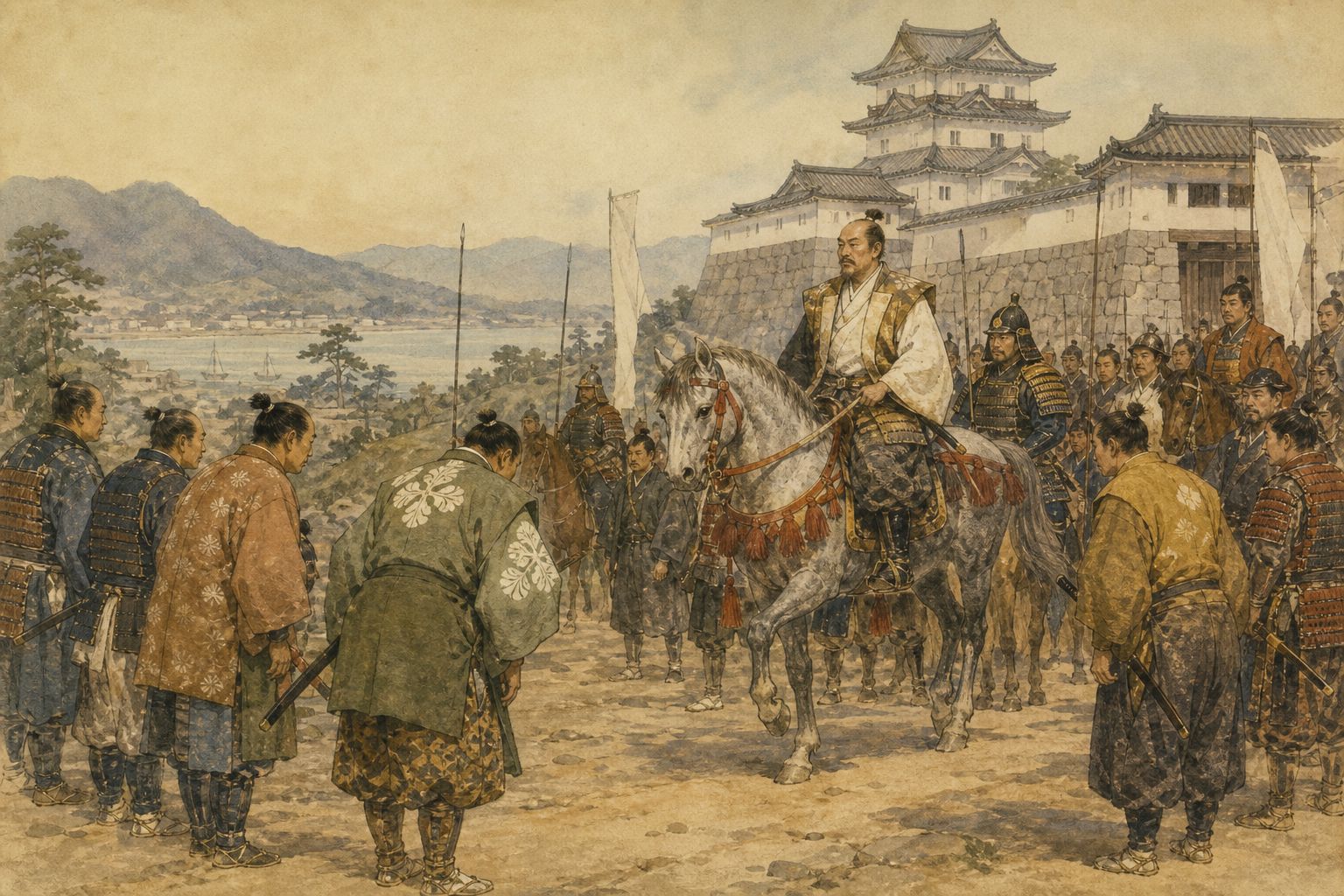 Historical reconstruction of the “Toyotomi Unification of Japan” stage in Toyotomi Unification of Japan