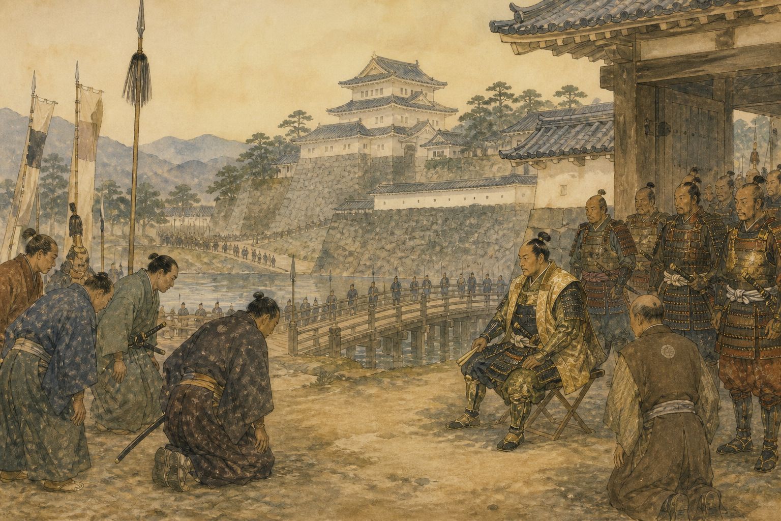Historical reconstruction of the “Turning point” stage in Toyotomi Unification of Japan
