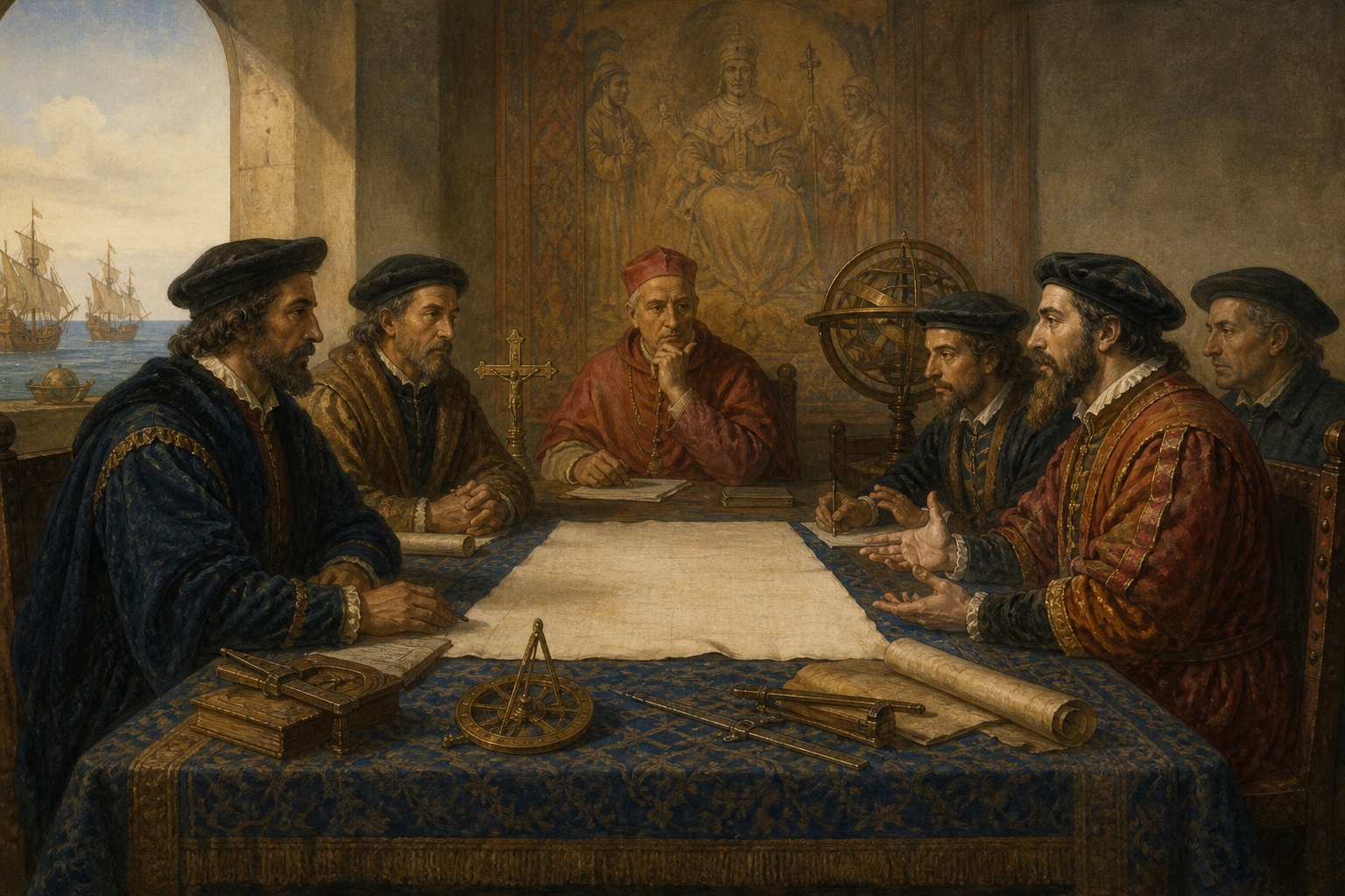 Treaty of Tordesillas: the central event