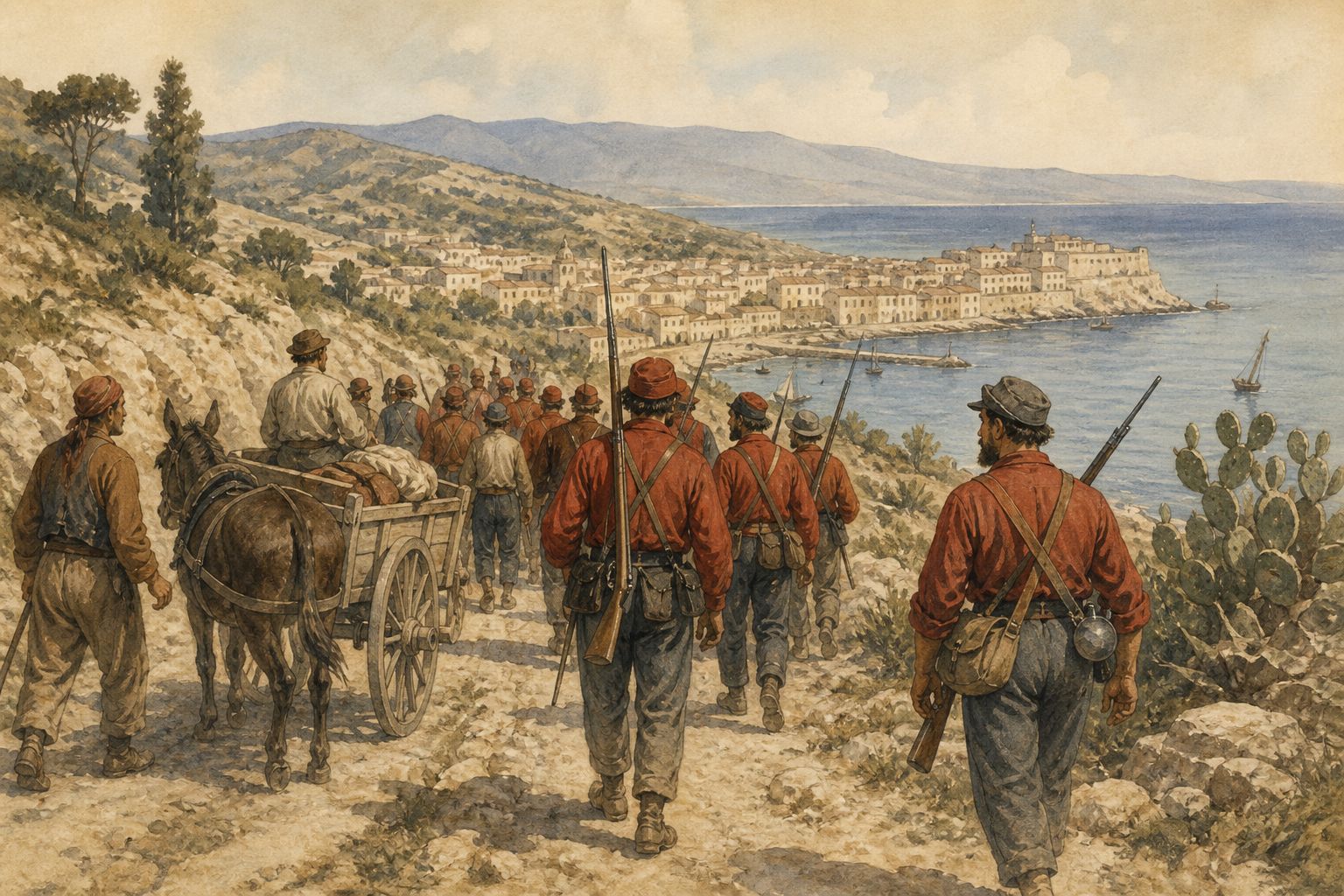 Garibaldi’s southern campaign: Garibaldi’s Expedition of the Thousand moved from Sicily into southern Italy and changed the balance of unification.
