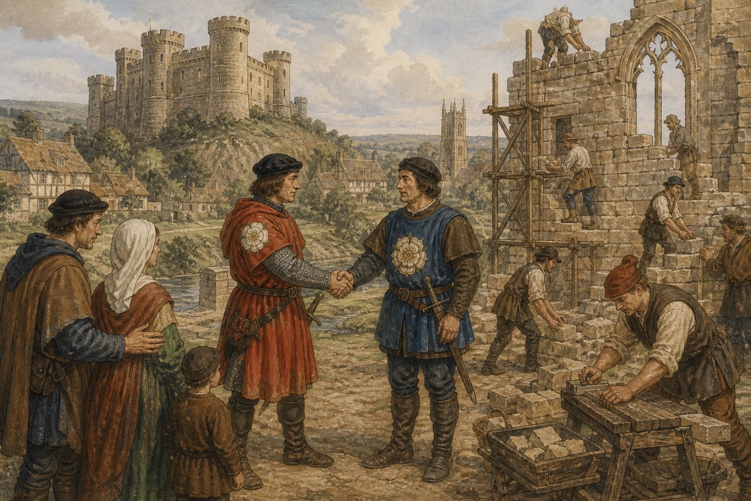 Historical reconstruction of the “Long-term significance” stage in Wars of the Roses