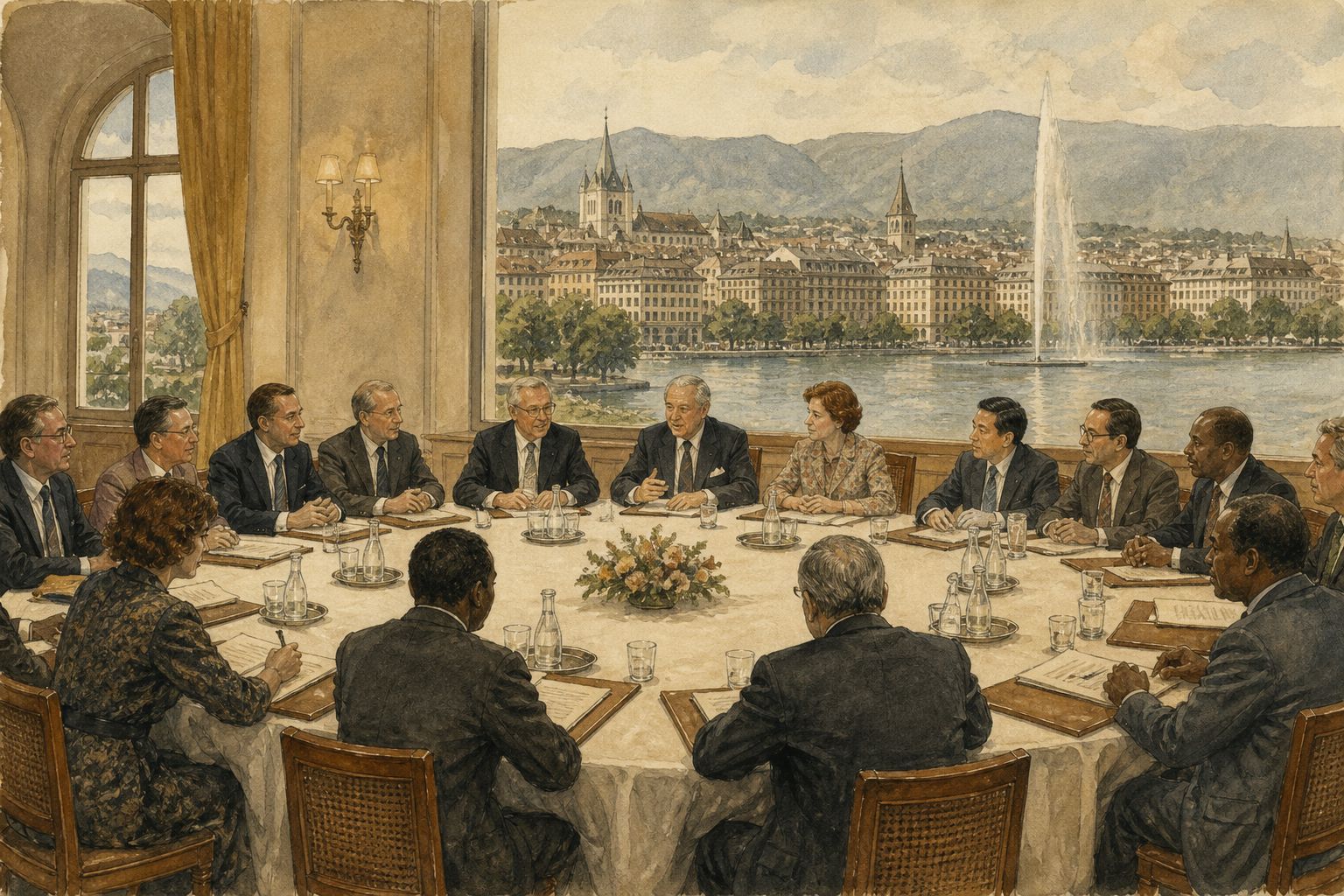 Historical reconstruction of the “Long-term significance” stage in Founding of the World Trade Organization