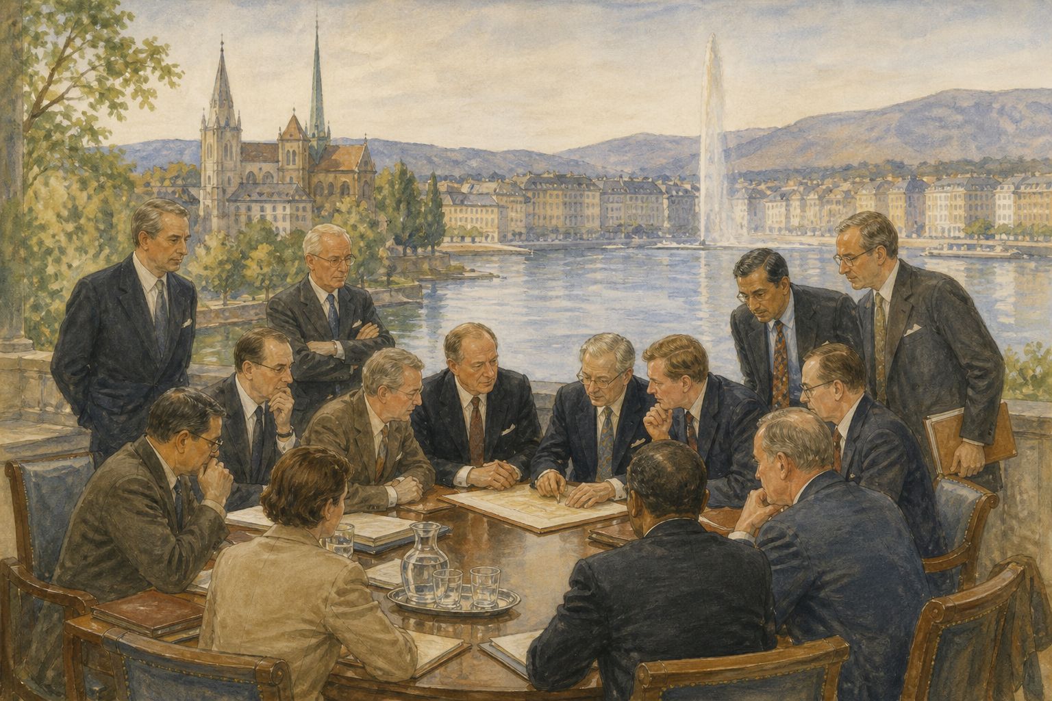 Historical reconstruction of the “Prelude” stage in Founding of the World Trade Organization