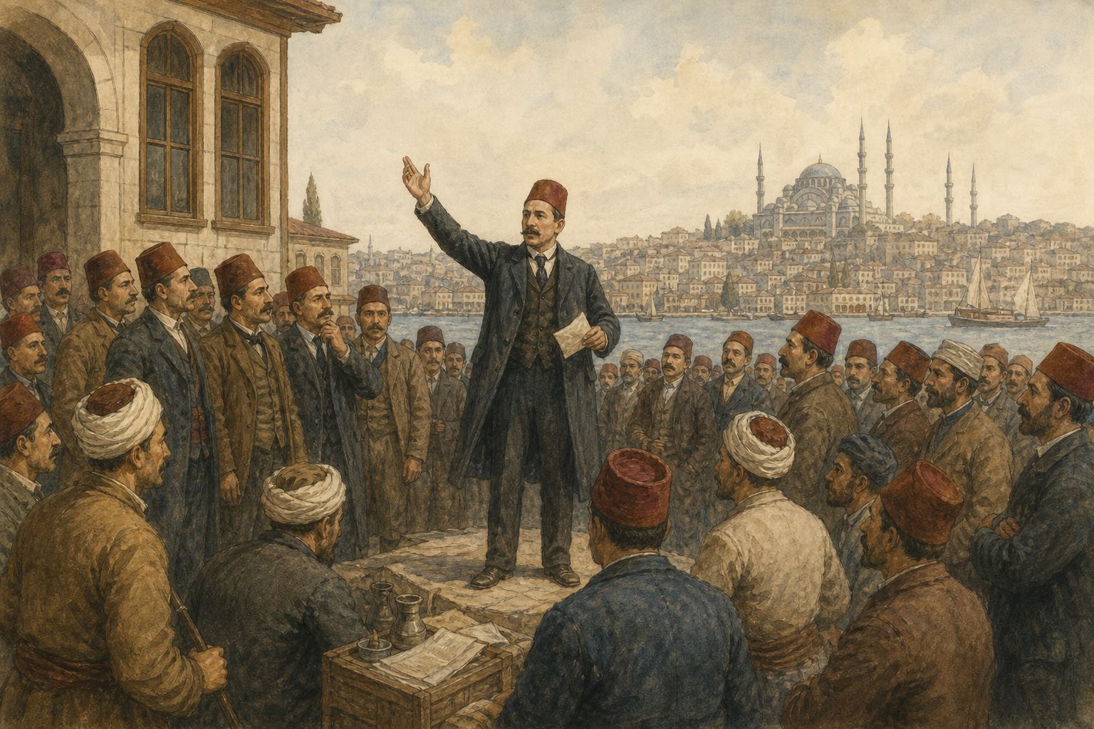 Historical reconstruction of the “Long-term significance” stage in Young Turk Revolution