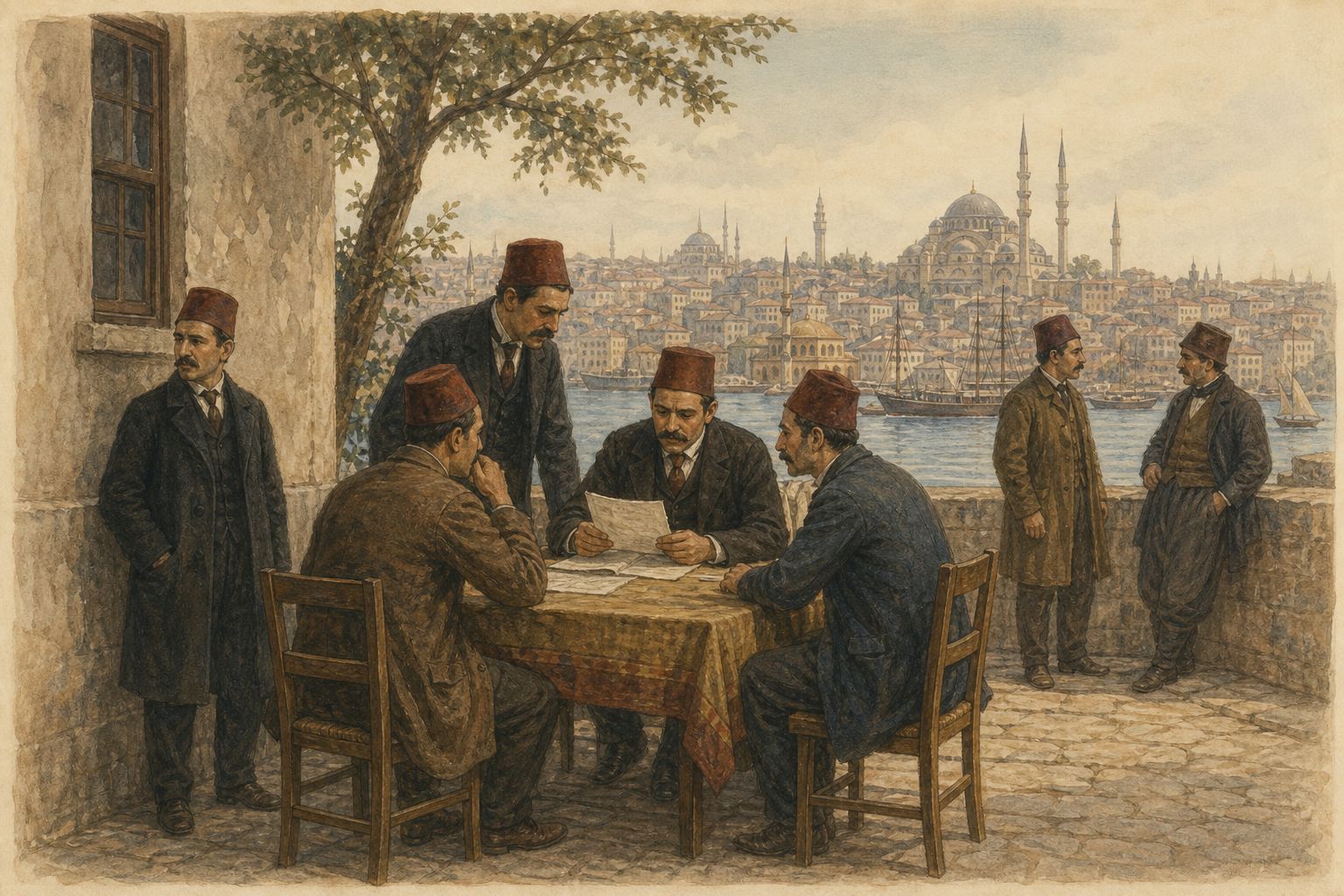 Historical reconstruction of the “Prelude” stage in Young Turk Revolution
