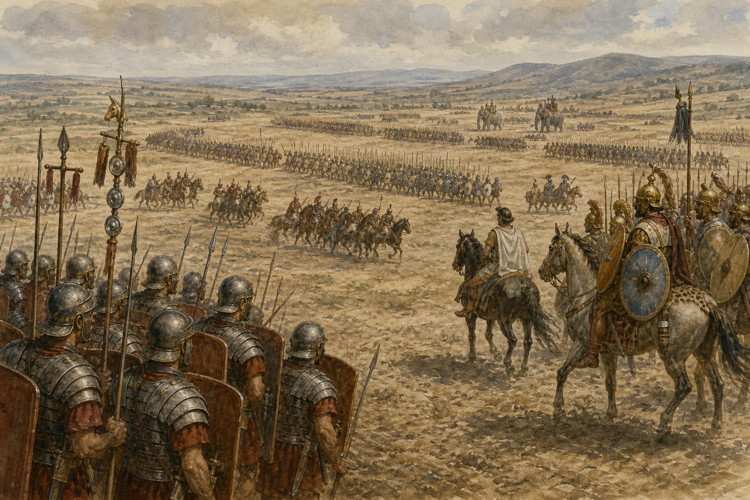 Reconstruction of people and places connected with Second Punic War